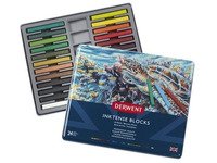 Derwent Inktense Blocks 24 stk tin Skriveredskaper - Diverse skriveredskaper
