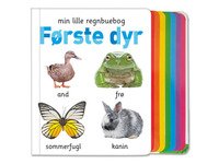 Min lille regnbuebog - Første dyr Bøker - Bilde- og pappbøker - Pappbøker