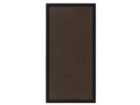 Opslagstavle 50x100 cm mørkebrunt kork med sort ramme interiørdesign - Tavler og skjermer - Oppslagstavler
