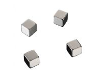 Super Stærke Magneter - kube stål 1x1x1 cm - (4 stk.) interiørdesign - Tilbehør - Magneter