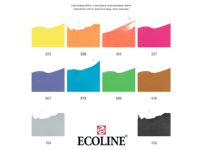 Ecoline Liquid watercolour mixing set | 10 x Hobby - Kunstartikler - Blekk