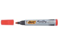 BIC Marking 2000 - Markør - permanent - rød - alkoholbasert blekk - 1.7 mm (en pakke 12)