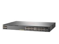 HPE Aruba 2930F 24G PoE+ 4SFP - Switch - L3 - Styrt - 24 x 10/100/1000 (PoE+) + 4 x Gigabit SFP (opplink) - rackmonterbar - PoE+ (370 W) PC tilbehør - Nettverk - Switcher