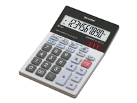 Sharp Elsi Mate EL-M711GGY - Skrivebordskalkulator - 10 sifre - solpanel, batteri - svart, hvit Kontormaskiner - Kalkulatorer - Tabellkalkulatorer