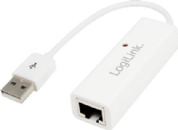 LogiLink Fast Ethernet USB 2.0 to RJ45 Adapter - Nettverksadapter - USB 2.0 - 10/100 Ethernet PC tilbehør - Nettverk - Nettverkskort