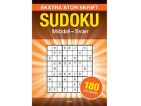 Bilde av Den Store Sudoku - Ekstra Stor Skrift | Språk: Dansk