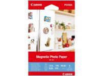 Bilde av Canon Magnetic Photo Paper Mg-101 - Blank - 13 Mille - 100 X 150 Mm - 670 G/m² - 178 Pund - 5 Ark Magnetisk Fotopapir - For Pixma Ts7450i