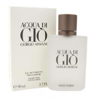 Armani Acqua Di Gio Pour Homme Edt Spray - Mand - 50 ml Dufter - Dufter til menn - Eau de Toilette for menn