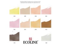 Ecoline Brush pen set Skin | 10 colours Hobby - Kunstartikler - Blekk