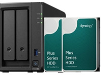 Bundle SYNOLOGY DS723+ + 2xHAT3300-4T Plus Series PC-Komponenter - Harddisk og lagring - NAS