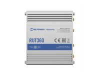 Teltonika RUT360 - - trådløs ruter - - WWAN - Wi-Fi - 2,4 GHz - DIN-skinnemonterbar, overflatemonterbar PC tilbehør - Nettverk - Diverse tilbehør