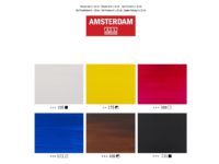 Bilde av Amsterdam Standard Series Acrylic Paint Primary Set | 6 X