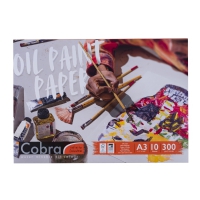 Bilde av Cobra Oil Colour Paper Block | 42 X 29.7 Cm (a3), 300 G, 10 Sheets