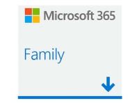 Produktfoto för Microsoft 365 Home Licensabonnemet 1 år Op till 6 användare Windows MacOS