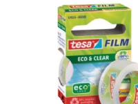 Tesafilm Eco & Clear - Kontortape - 19 mm x 33 m - transparent Kontorartikler - Teip & Dispensere - Kontorteip