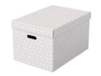 Esselte - Gaveeske - stor - 51 cm x 35.5 cm x 30.5 cm - hvit - pakke av 3 Arkivering - Arkiv bokser / Mapper - Oppbevaringsbokser