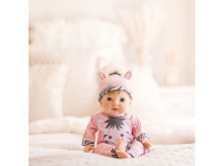 Bilde av Tiny Treasures Dukke Med Blondt Hår Og Zebra Outfit