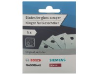 BSH Knivblad for glassskraper - 5-pak Hvitevarer - Hvitevarer tilbehør - Kokeplate - Tilbehør