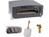 NAPOLI 13” elektrisk pizzaovn, cover, pizzaspade og infrarød termometer (785-002) Pizzaovner og tilbehør - Pizzaovn og tilbehør - Pizzaovner