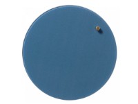 Magnetisk NAGA glastavle cirkel Ø25 cm Jeans Blue interiørdesign - Tavler og skjermer - Glasstavler