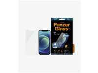 PanzerGlass™ | AntiBacterial - Skjermbeskytter for mobiltelefon - Standard passform - Krystallklar | Apple iPhone 12 Mini Tele & GPS - Mobilt tilbehør - Skjermbeskyttelse