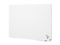 Whiteboard rammeløs 117x150 cm hvid - inkl. 30 cm pennebakke, 1 marker og 3 magneter interiørdesign - Tavler og skjermer - Tavler