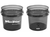 Maxshine Detailing Spand Transparent 13L - Sort Bilpleie & Bilutstyr - Utvendig Bilvård - Bilvask tilbehør
