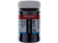 Bilde av Amsterdam Black Glitter Flakes 129 Jar