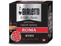 Bialetti Roma, Kaffe kapsyl, Espresso, Mørkbrent, Bialetti Diva, 16 kopper, Aluminium, Rød Søtsaker og Sjokolade - Drikkevarer - Kaffe & Kaffebønner