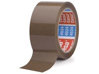 Tape Tesa 4024 50mmx66m Brun - (66 meter pr. rulle x 36 ruller) Papir & Emballasje - Emballasjeteip