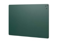 Kridttavle NAGA 57x45 cm grøn magnetisk uden ramme - inkl. 3 magneter interiørdesign - Tavler og skjermer - Glasstavler
