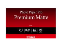 Bilde av Canon Pro Premium Pm-101 - Glatt Matt - 310 Mikroner - Varm Hvittone - A2 (420 X 594 Mm) - 210 G/m² - 20 Ark Fotopapir