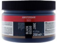 Amsterdam Svart gips 3007 krukke 250 ml Hobby - Kunstartikler - Tilsetningsstoffer