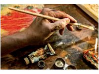 Rembrandt Oil colour wooden box set Professional | 12 x + 1 x 60 ml + accessories Skriveredskaper - Spesielle skriveredskaper - Kunstnerprodukter