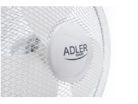 Adler AD 7304, Hvit, Bord, 43,5 dB, 40 cm, 90°, 55 W Ventilasjon & Klima - Bord- og gulvvifte - Bord-vifte
