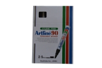 Artline 90, Svart, Plastikk, 2,5 mm Skriveredskaper - Markør - Permanenttusj