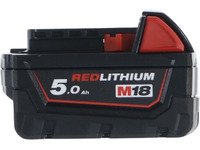 Milwaukee M18 B5 - Batteri - Li-Ion - 5 Ah - for Fuel M18 CBLDD-402, M18 FMCS-502, M18 ONEFHIWF12, M18 ONEFHIWP12, M18 ONEFHPX-0X El-verktøy - Batterier og ladere - Batterier til DIY