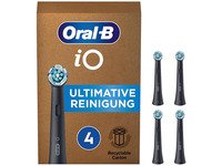 Oral-B iO Series Ultimate Clean Tannbørstehoder - Svart - 4-pakning Helse - Tannhelse - Tannbørstehoder