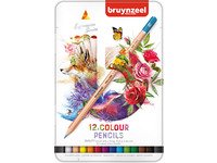 Bilde av Bruynzeel Expression Colour Pencil Tin | 12 Colours