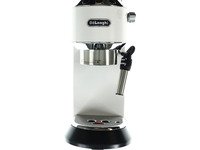 De'Longhi DEDICA EC 685.W - Kaffemaskin med capuccinatore - 15 bar - hvit Kjøkkenapparater - Kaffe - Espressomaskiner