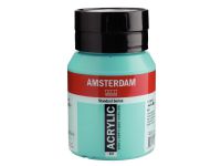 Amsterdam Standard Series Akrylkrukke 500 ml Turkisgrønn 661 Hobby - Kunstartikler - Akrylmaling