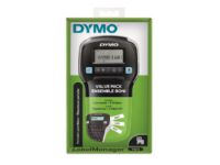 DYMO LabelManager 160 Value Pack met 3 D1-Bänder 12mm Qwertz Skrivere & Scannere - Andre kontormaskiner - Labelskrivere