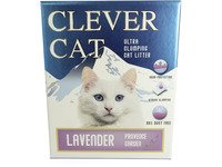 Clever Cat kattegrus Lavendel 10 L Kjæledyr - Katt - Kattesand og annet søppel