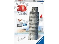 Ravensburger Leaning Tower of Piya 3D Puzzle, 216 stykker, Bygninger, 8 år Leker - Spill - Gåter