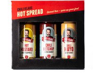 Chili Klaus - Hot Spread 3-pack - Spring Edition Søtsaker og Sjokolade - Søtsaker, snacks og sjokolade - Krydder og saus