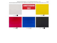 Amsterdam Standard Series acrylic paint primary set | 5 x Hobby - Kunstartikler - Akrylmaling