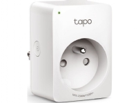 TP-Link Tapo Mini Smart Wi-Fi Socket Energy Monitor, Trådlös, Wi-Fi, 2,4 MHz, 802.11b, 802.11g, Wi-Fi 4 (802.11n), inomhus, Vit
