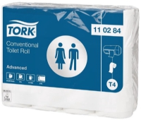 Bilde av Toiletpapir Tork T4 Advanced 2-lags 34,7 M Hvid - (24 Ruller Pr. Karton)