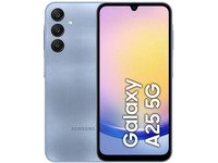 Produktfoto för Samsung Galaxy A25 - 5G smartphone - dual-SIM - RAM 6 GB / Internminne 128 GB - microSD-kortplats - OLED-skärm - 6,5 tum - 2340 x 1080 pixlar (120 Hz) - 3x bakre kamera 50 MP, 8 MP, 2 MP - främre kamera 13 MP - blå