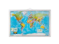 NAGA - Kart - Verden - rektangulær - 1370 x 890 mm - veggmonterbar Papir & Emballasje - Kart & plakater - Atlas og Kart